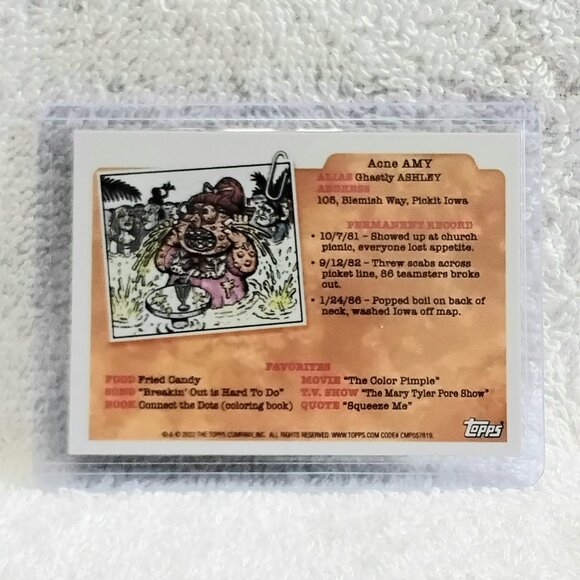 5/$20 Mint 2022 Topps Chrome GPK Tanya Hide Card 202b!! - Picture 2 of 2